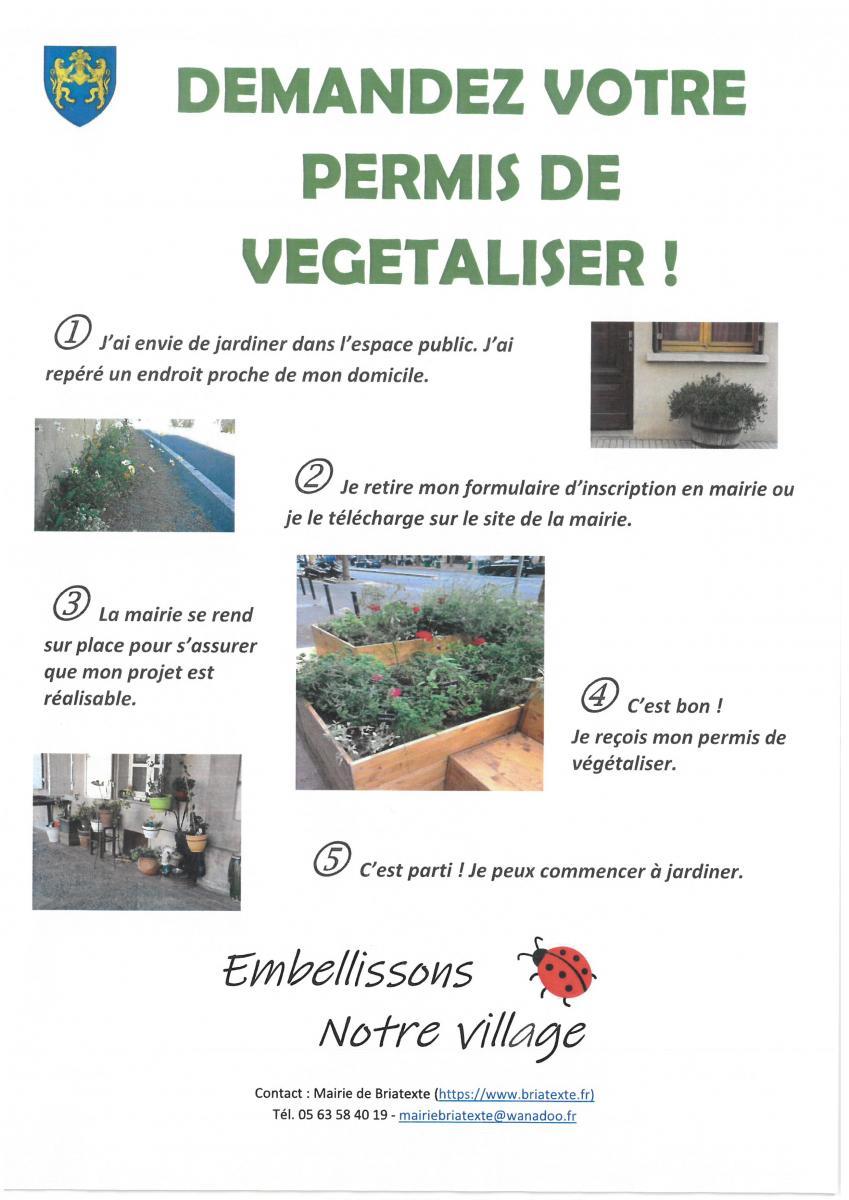 Permis de végétaliser