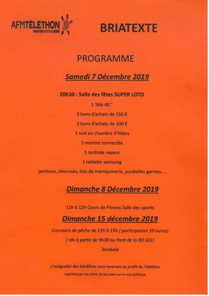 TELETHON BRIATEXTE